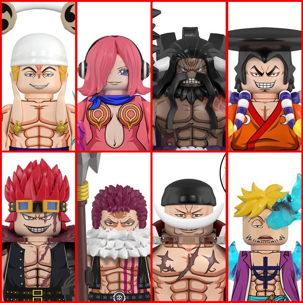 Lego Set Technic - Minifigurki z klocków One Piece 8