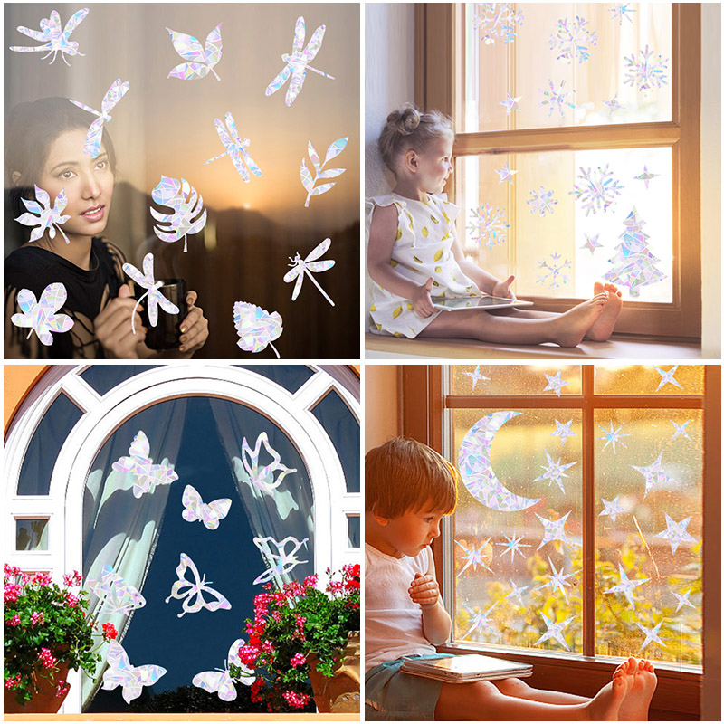 1 zestaw boże narodzenie płate – Snowflake Window Decal recenzja i cena