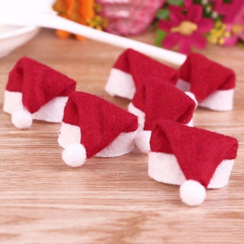 NOWE 30 SZT. Mini Świąteczne C – Santa Hat Plush recenzja i cena